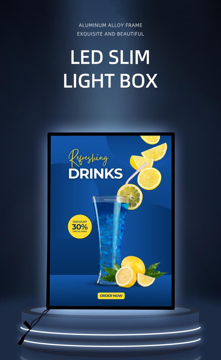 ultra slim light box ultra slim light box