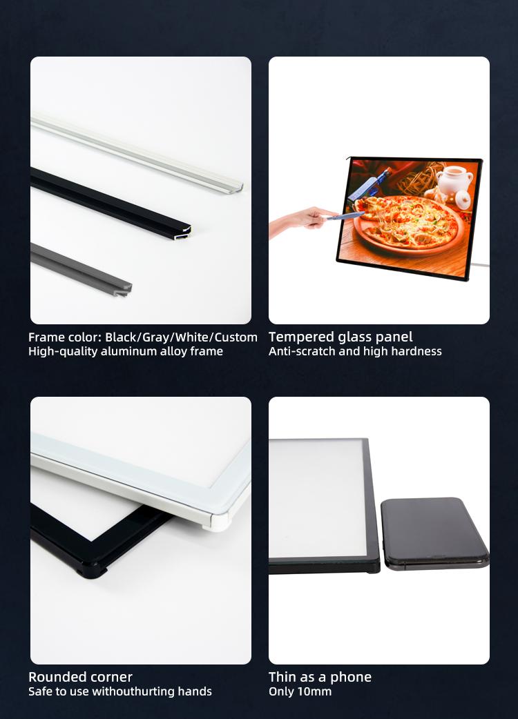 ultra slim light box featrue ultra slim light box featrue