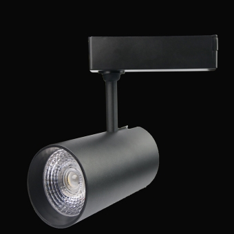 30W Black LED Track Light Customized Color CITYLUX