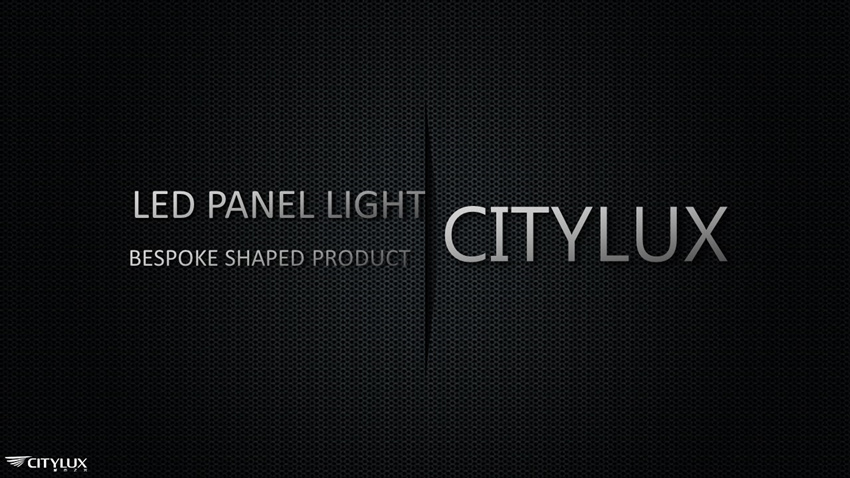Bespoke shaped led panel light Bespoke shaped led panel light