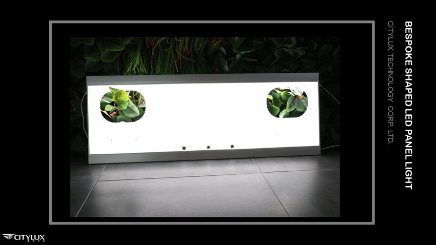 Back light led panel light