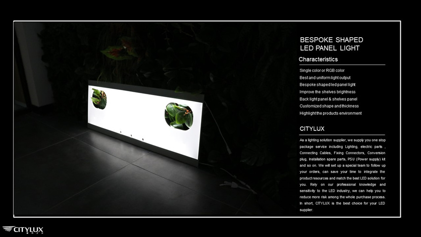 Shelves panel led panel light Shelves panel led panel light
