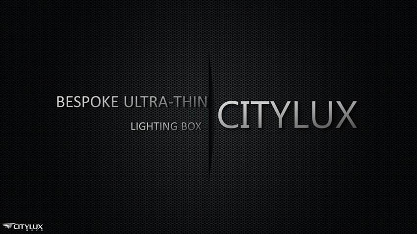 Bespoke Ultra-Thin Lighting Box