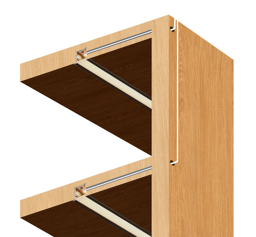 Recessed LED Strip Cabinet Lighting