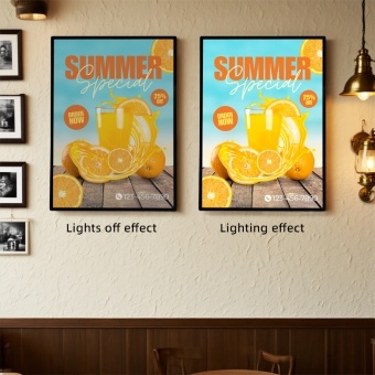 Customized Ultra Slim LED Light Box 