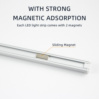 Magnetic LED Shelf Lights for Shop Supermarket Metal Shelf Lighting 