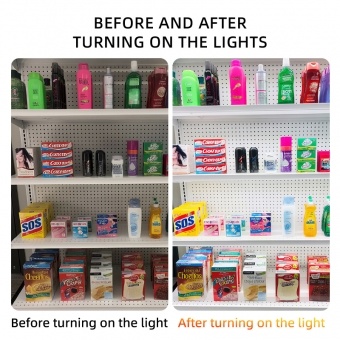 Magnetic LED Shelf Lights for Shop Supermarket Metal Shelf Lighting 