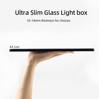 Backlit LED Slim Light Box Poster Frame 