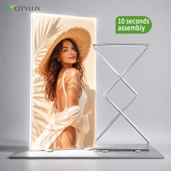 Retail Display Customized SEG Fabric Lightbox 