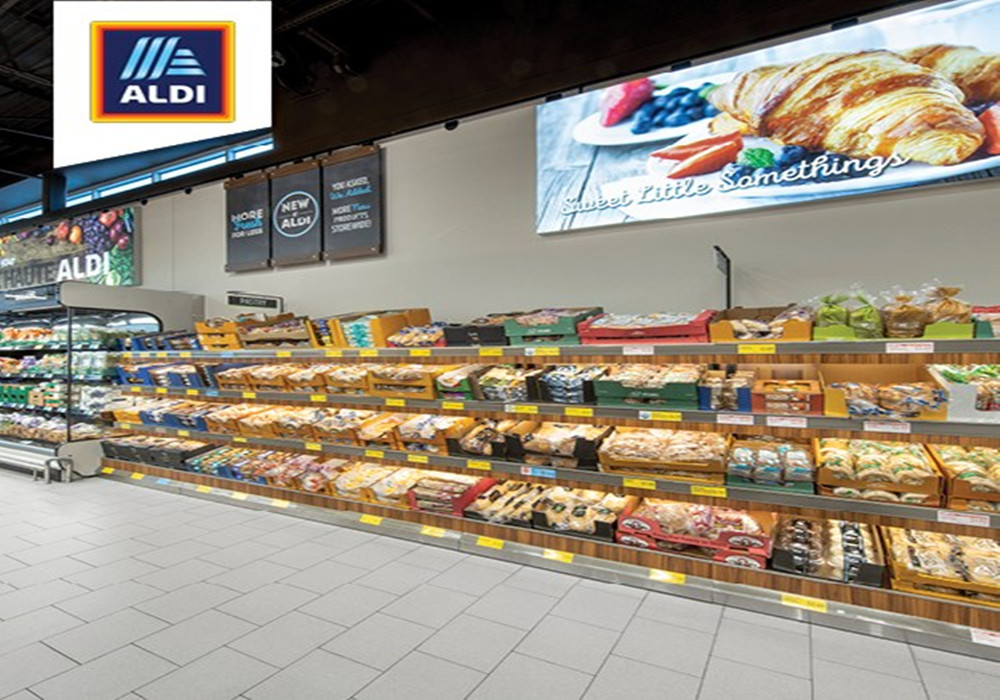 ALDI Supermarket shelf lighitng Solution case
