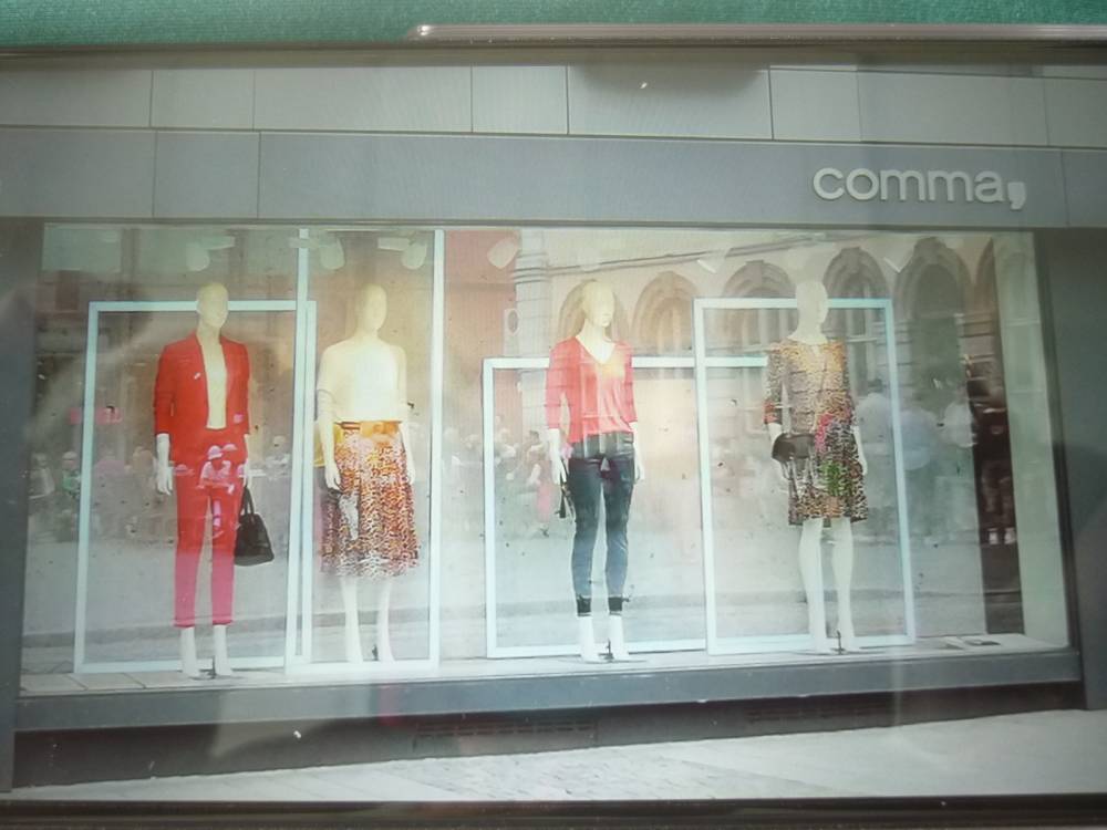 LED Frame Light For Cloth Shop Window Display